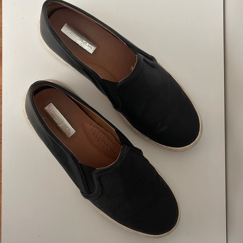 halogen slip on sneakers